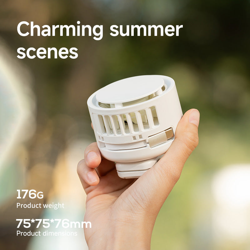 High-CFM Portable Neck-Mounted Fan