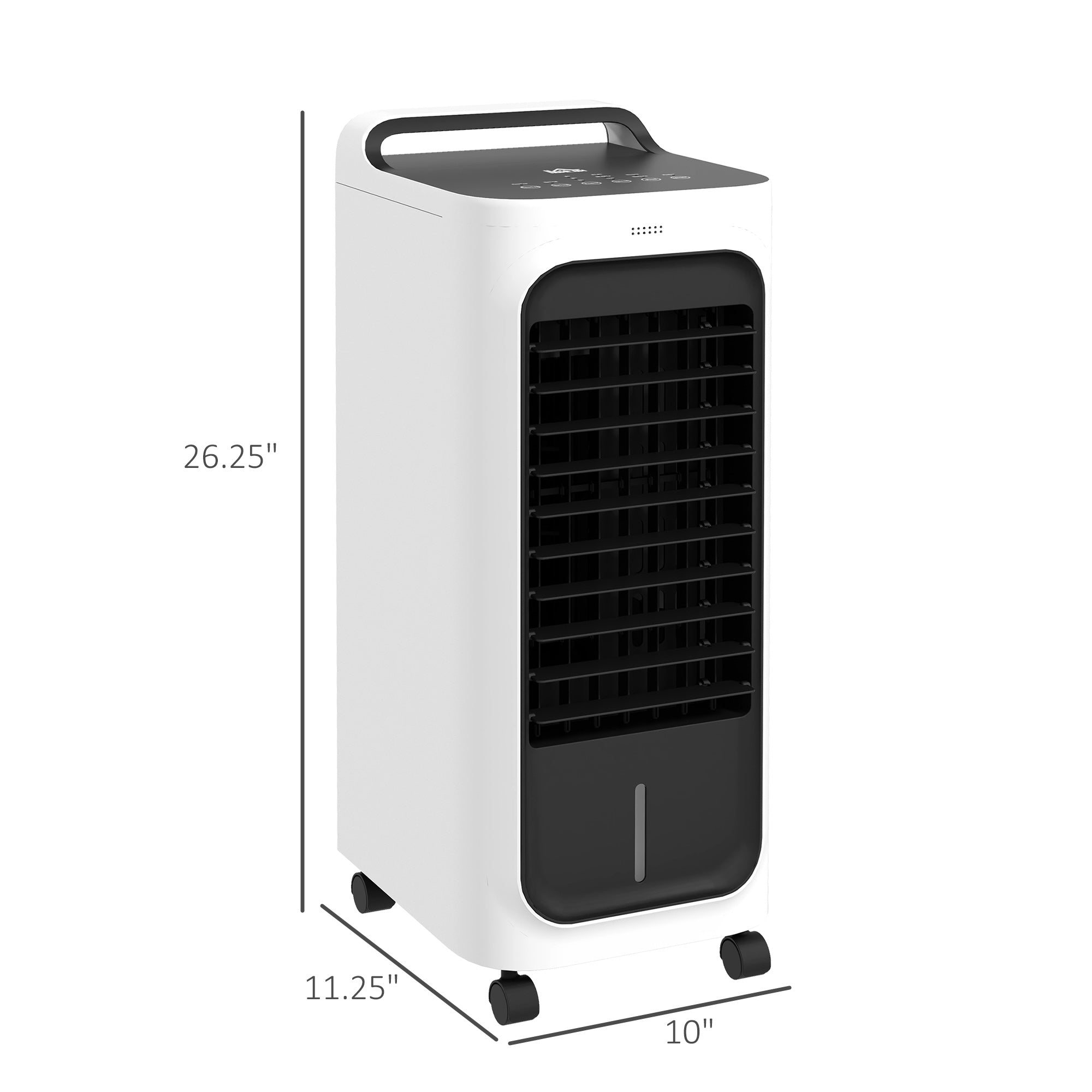 Room Air Cooler with Ice Packs, Ice Cooling Fan Water Humidifier Unit with Remote, Timer, Oscillating