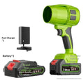 Variable-Speed Handheld Turbo Fan — High-Power Leaf Blower & Dust Collector