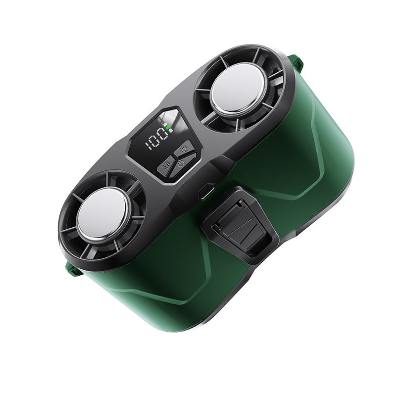 New Cooling USB-Charged Turbo High-Wind-Force Outdoor Portable Neck-Mounted Fan