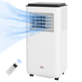 10,000 BTU Moible Air Conditioner 440 Sq. Ft., Dehumidifier Fan Auto Sleep with 24H Timer On/Off, Window Kit, White