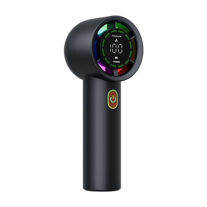 G80 High-Speed Cooling Handheld Fan USB-Rechargeable Brushless Mini Portable Fan Cross-Border