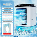 USB Desktop Fan With Mist Spray Humidifying Function And Cooling Features