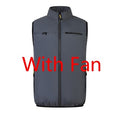 Wearable Fan Vest — USB Rechargeable Cooling Vest for Summer