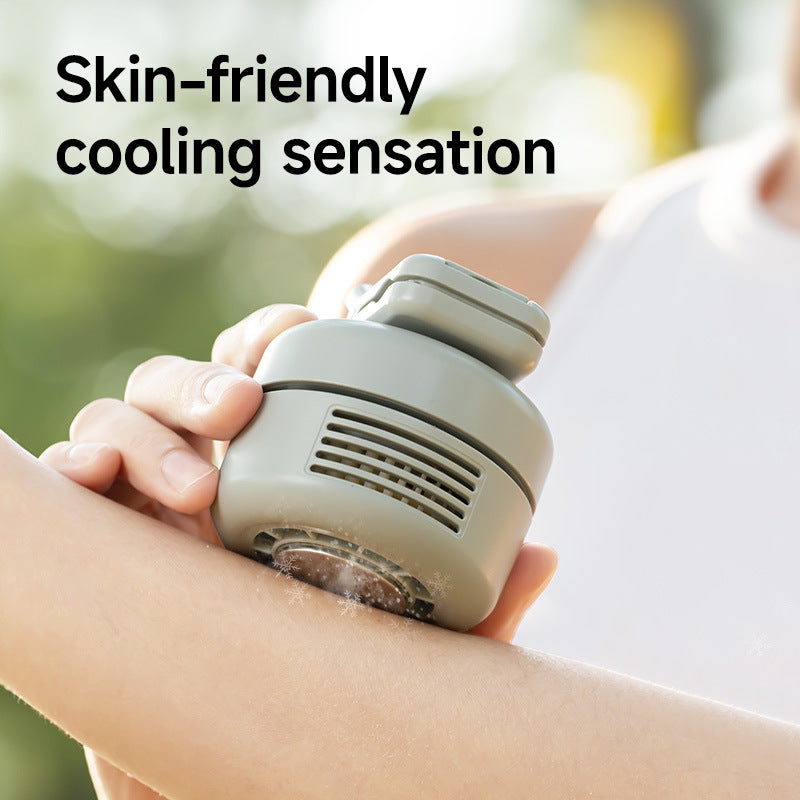 Clip-on Umbrella-style Cooling Fan With Adjustable Design